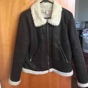 Faux Fur Bomber